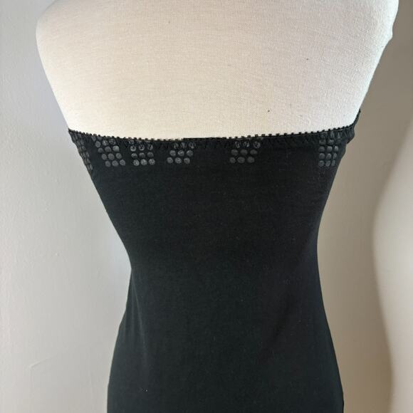 KISS David Dalrymple Patricia Field NY Fringe Tube Top Mini Dress size M y2k 90s - Picture 6 of 14